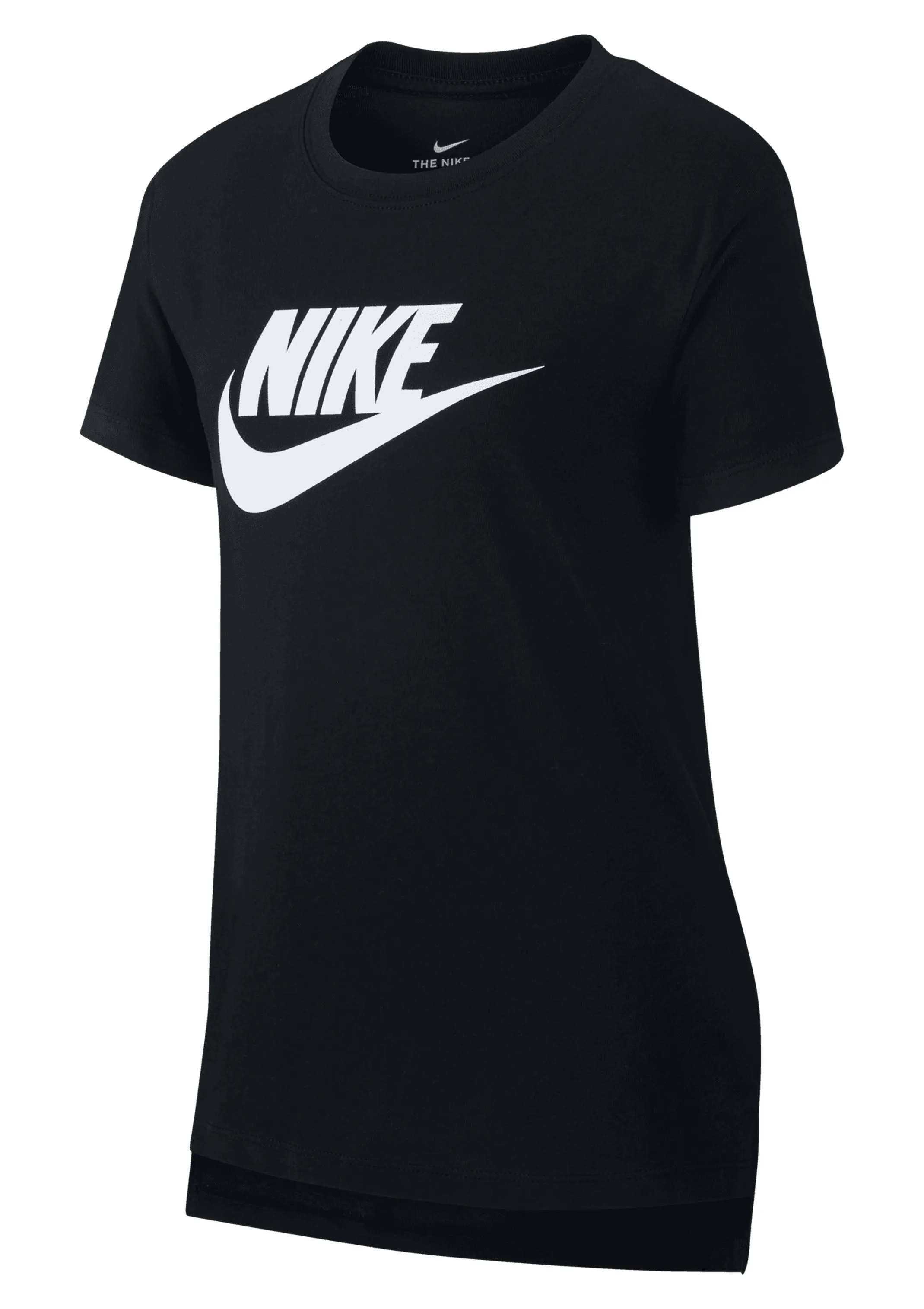 Nike Girls Basic Futura Tee Black <br> AR5088 010