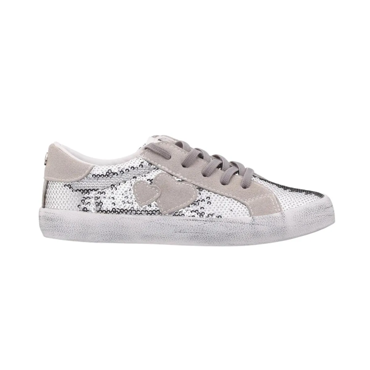 Nina Girl's Madelina Silver Sequins