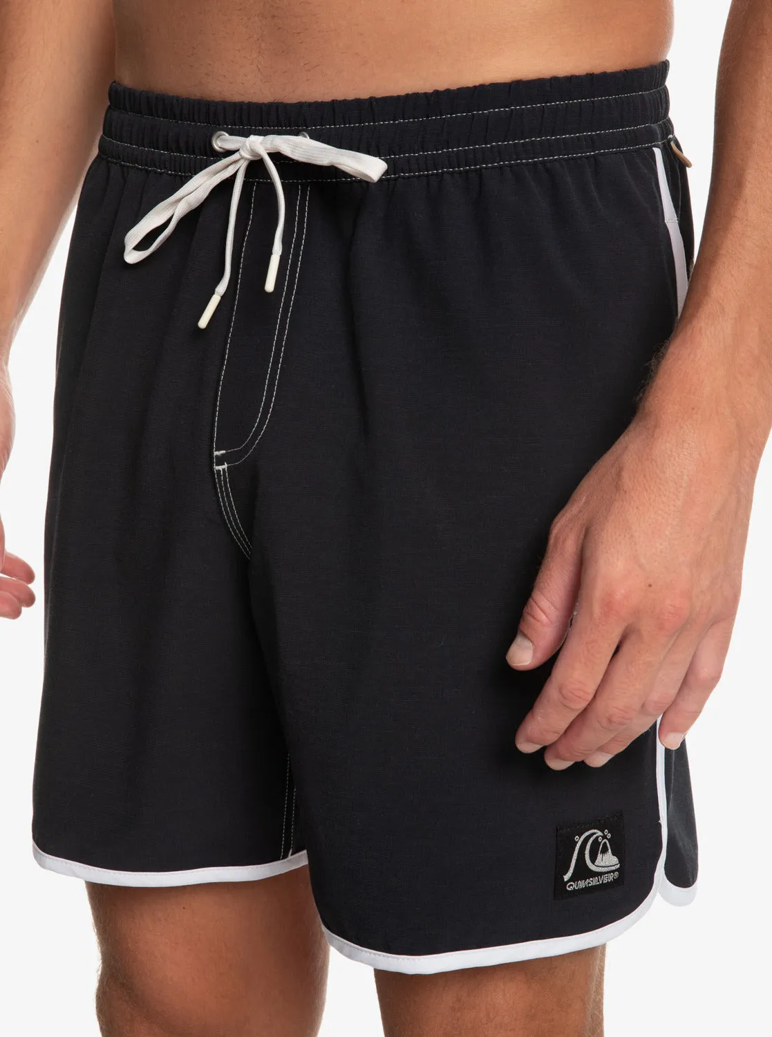 Original Scallop 17 Swim Trunks - Black