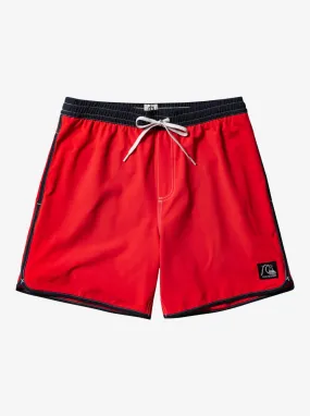 Original Scallop 17 Swim Trunks - High Risk Red