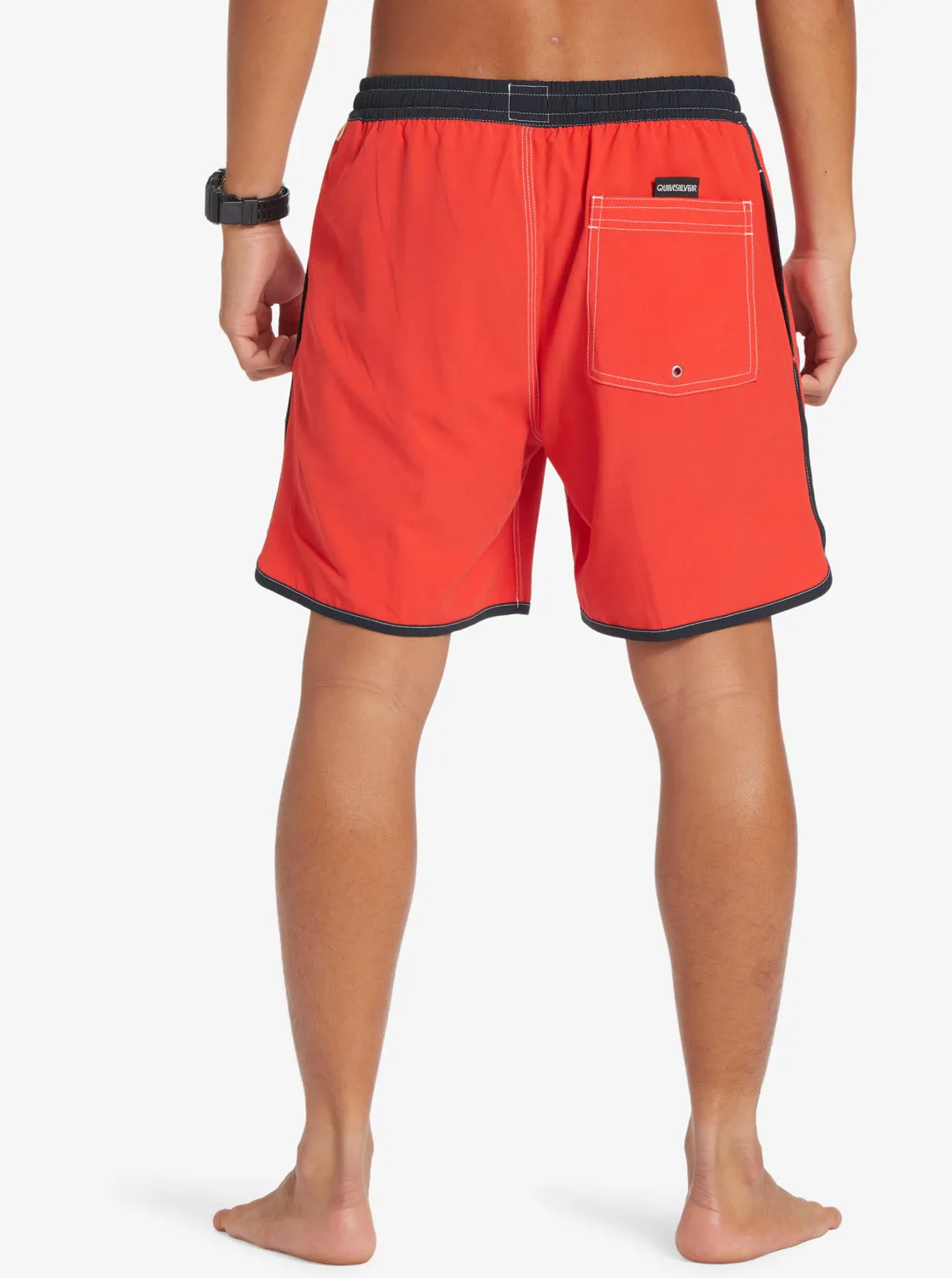 Original Scallop 17 Swim Trunks - High Risk Red