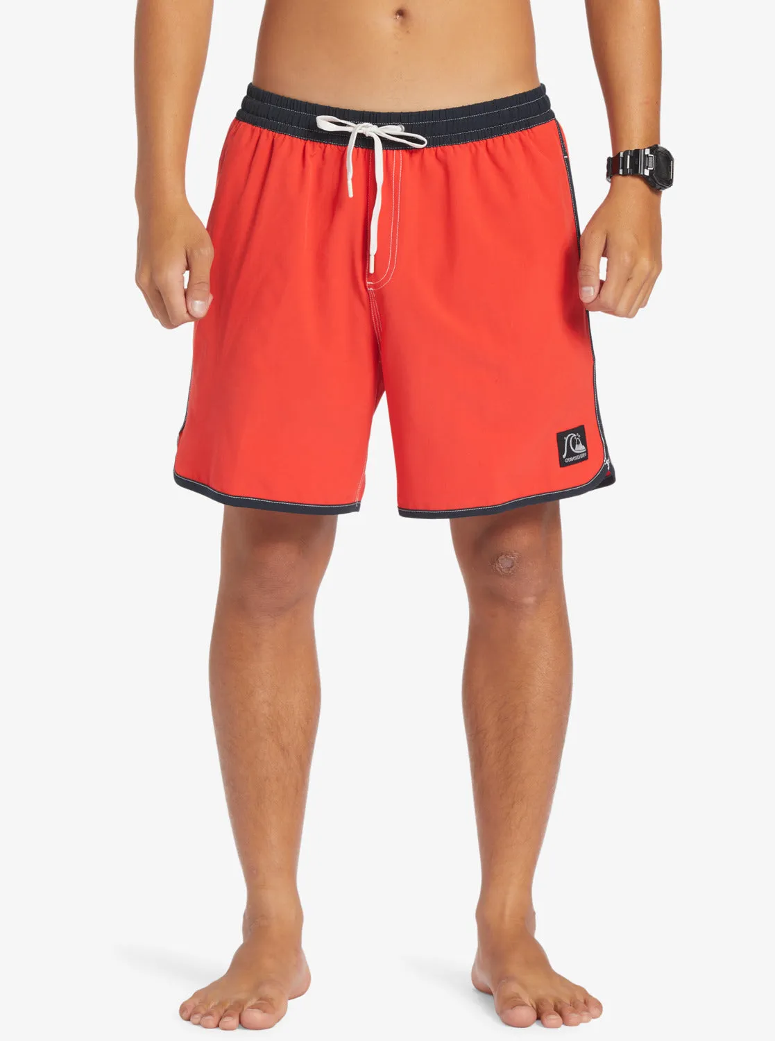 Original Scallop 17 Swim Trunks - High Risk Red