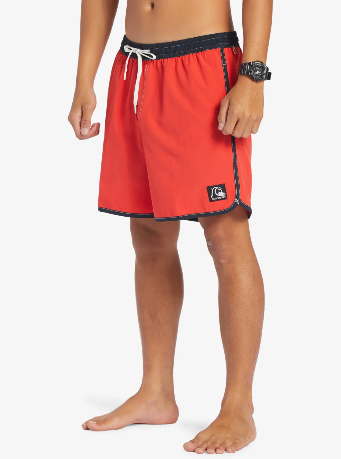 Original Scallop 17 Swim Trunks - High Risk Red