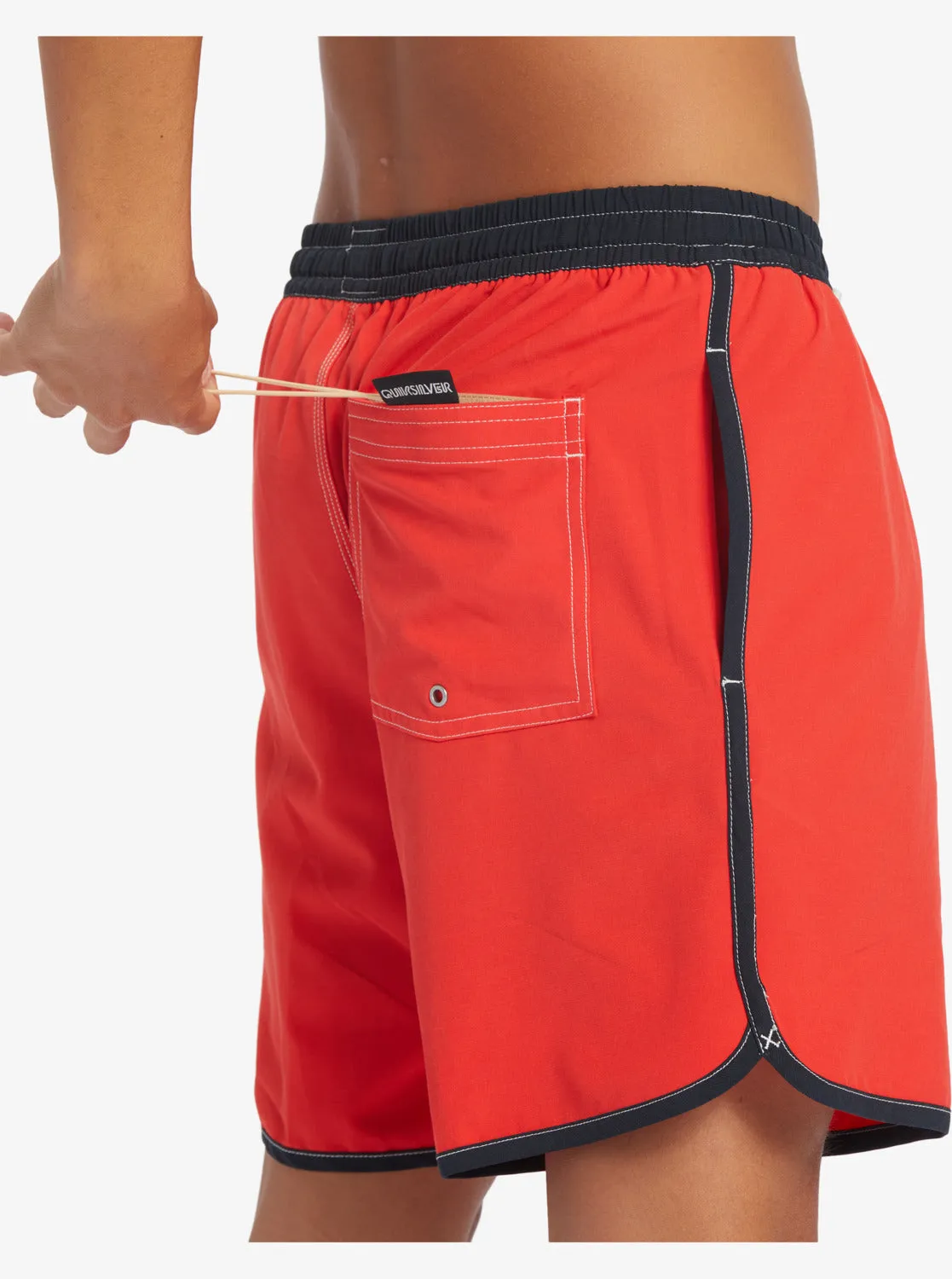 Original Scallop 17 Swim Trunks - High Risk Red