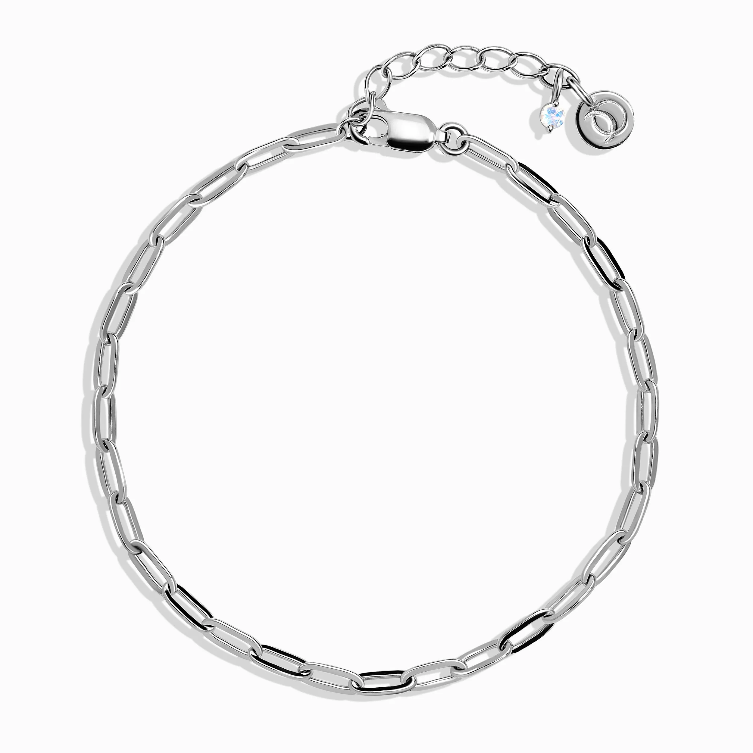 Plain Metal Wristlet - Widelink Bracelet