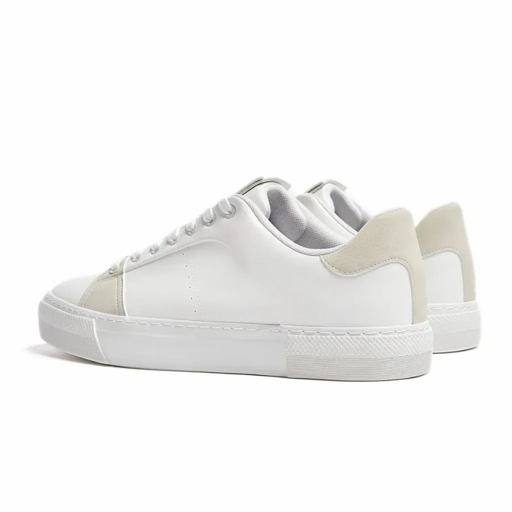 Pull & Bear Basic With Details Sneakers 2202240-WHT