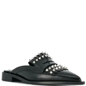 Punk Mule Slide, Black/Silver