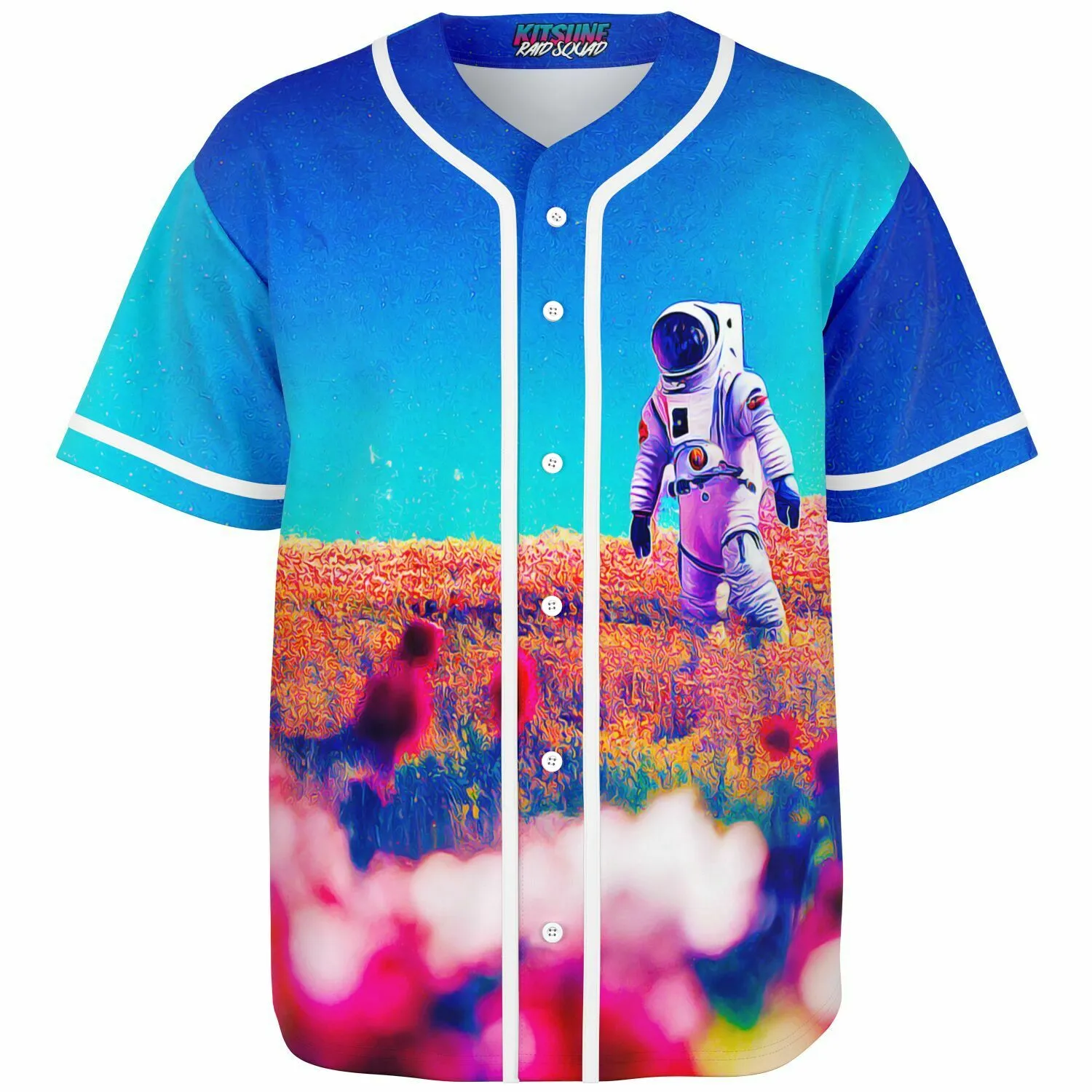 Space Flower Walk Women Jersey