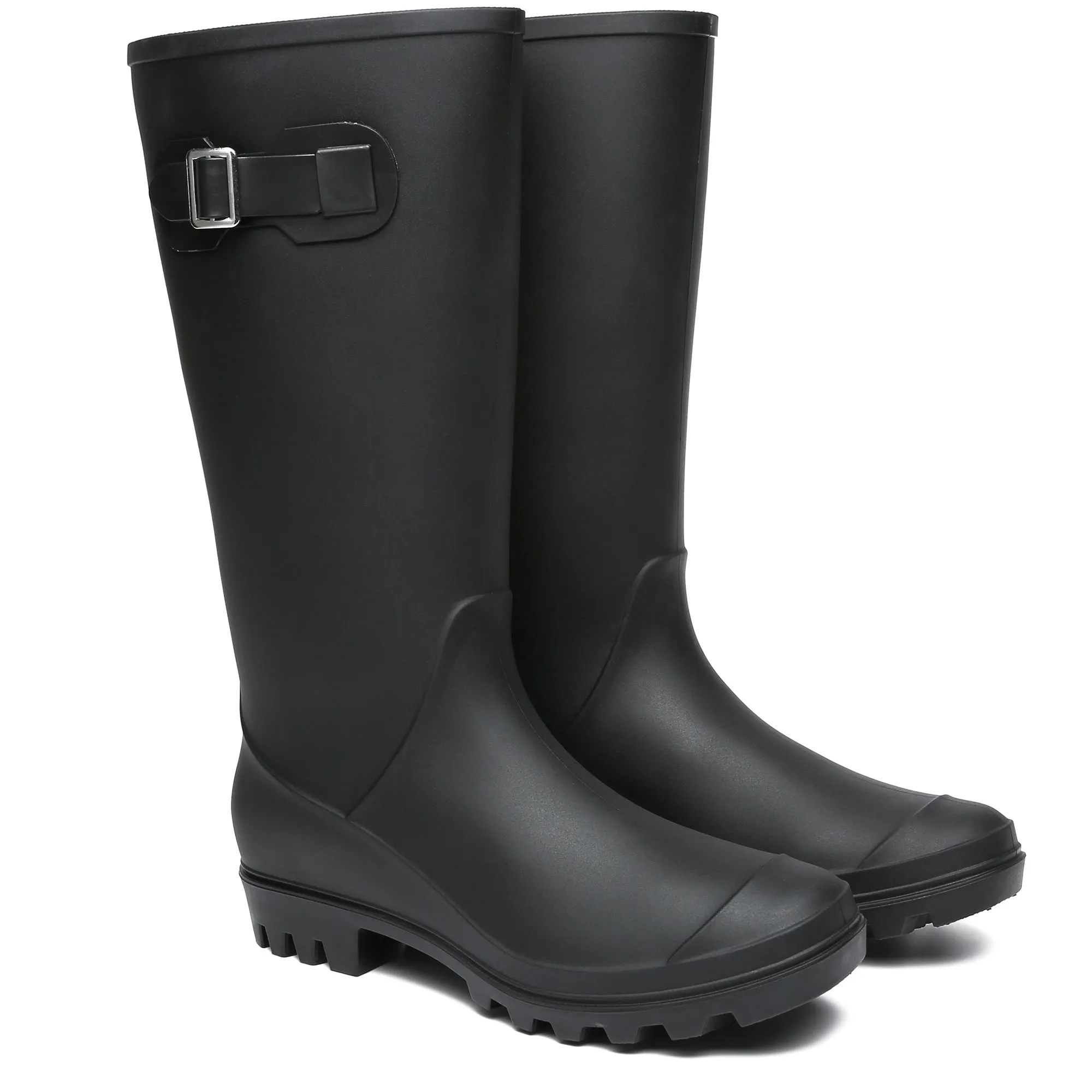 Tall Sheepskin Insole Gumboots Rain Boots