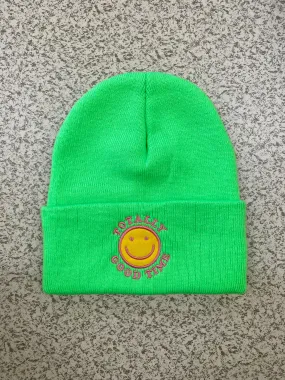 TGT Logo Neon Green Beanie