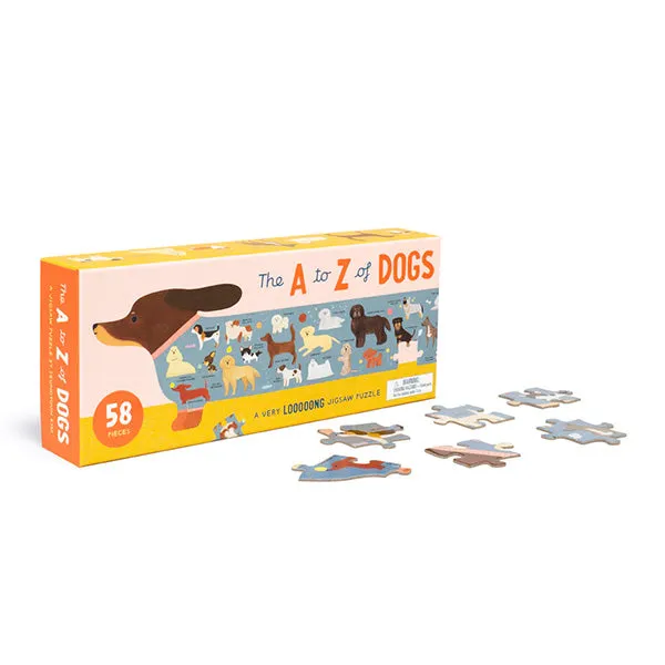 The A to Z of Dogs - A Very Looooong Jigsaw Puzzle