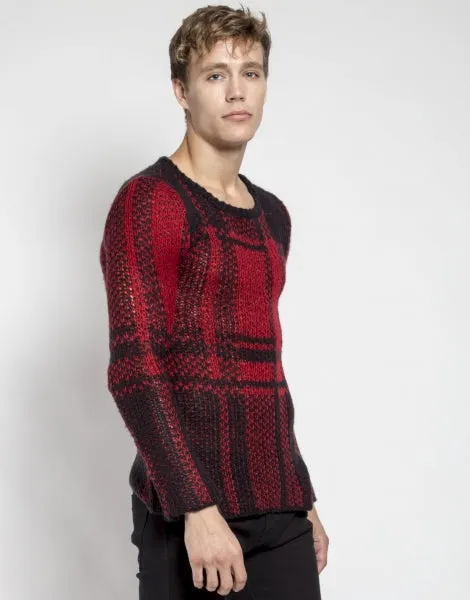 Tripp NYC Plaid Sweater