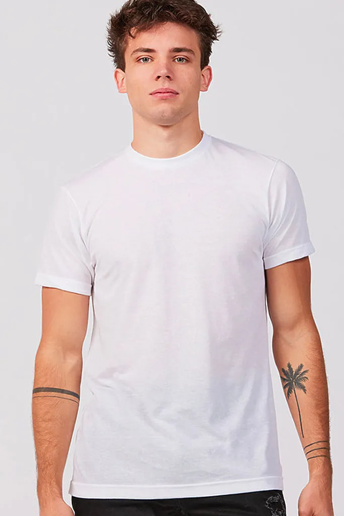 TSC FINE JERSEY TEE, WHITE