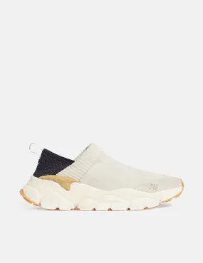 Universal Works x Flower Mountain Camp UNI Trainers - Cream