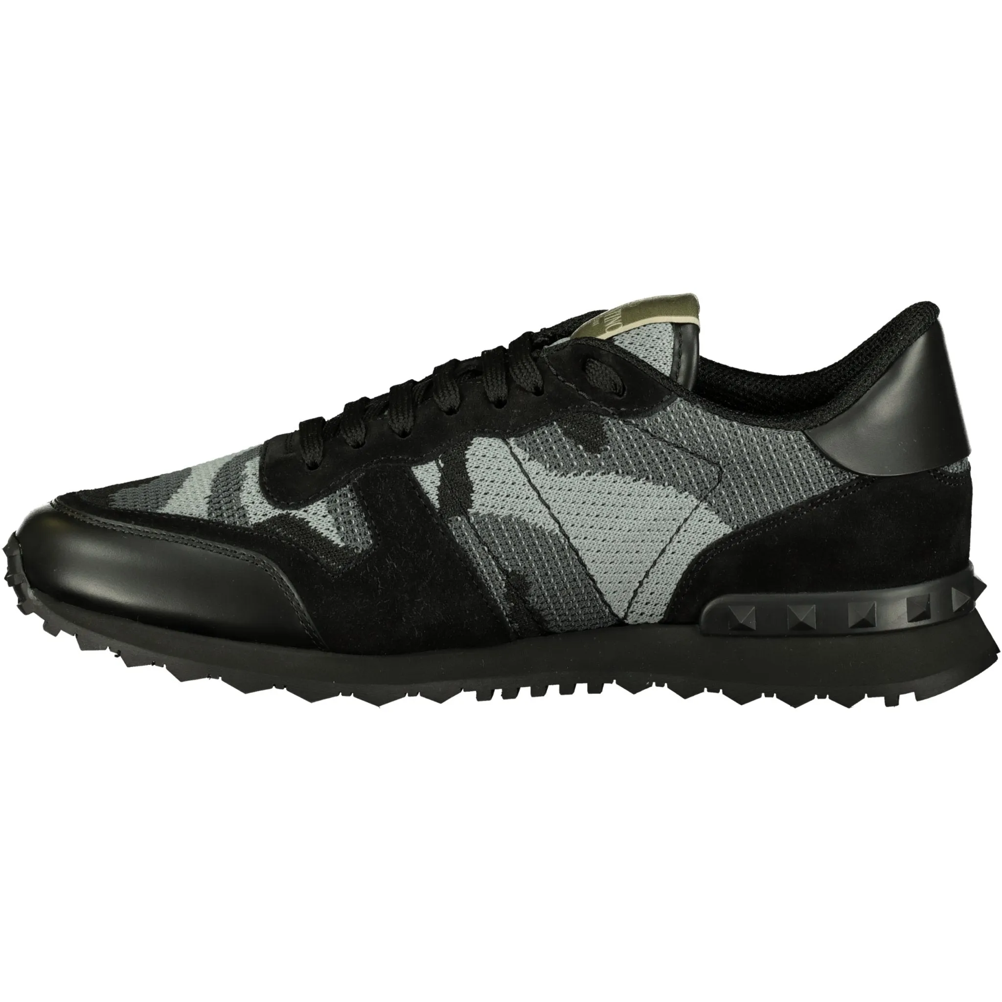 VALENTINO Mesh Rockrunner Trainers Black