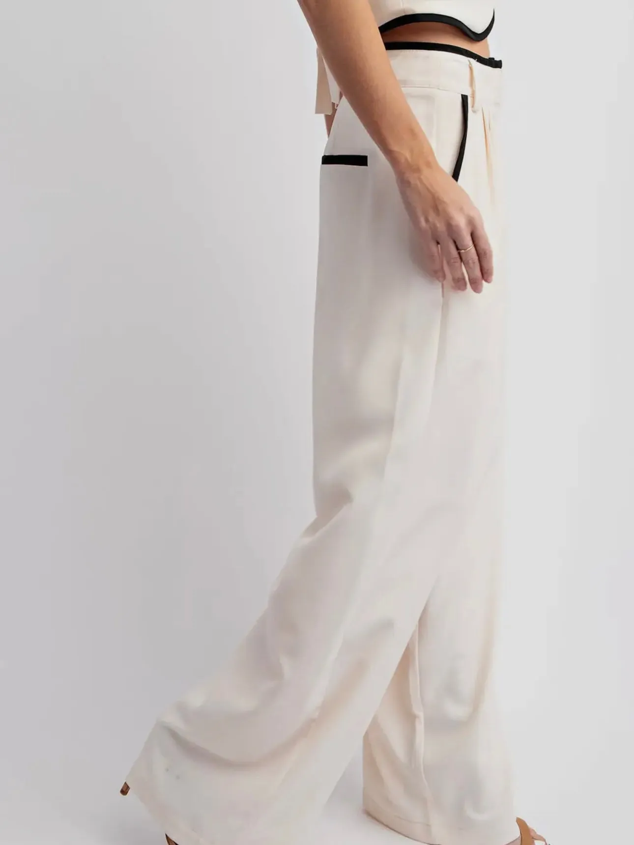 Victoria Wide Leg Trousers | Part of Set