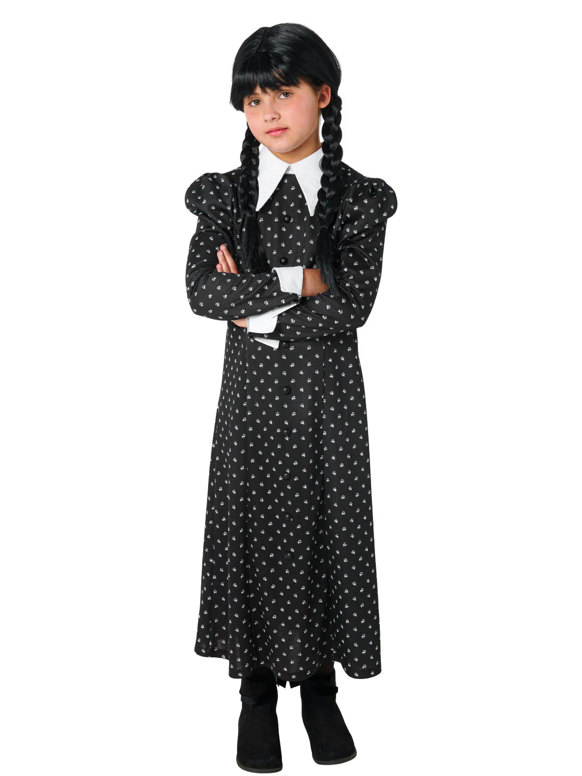 Wednesday Addams Deluxe Costume for Kids - Wednesday (Netflix)