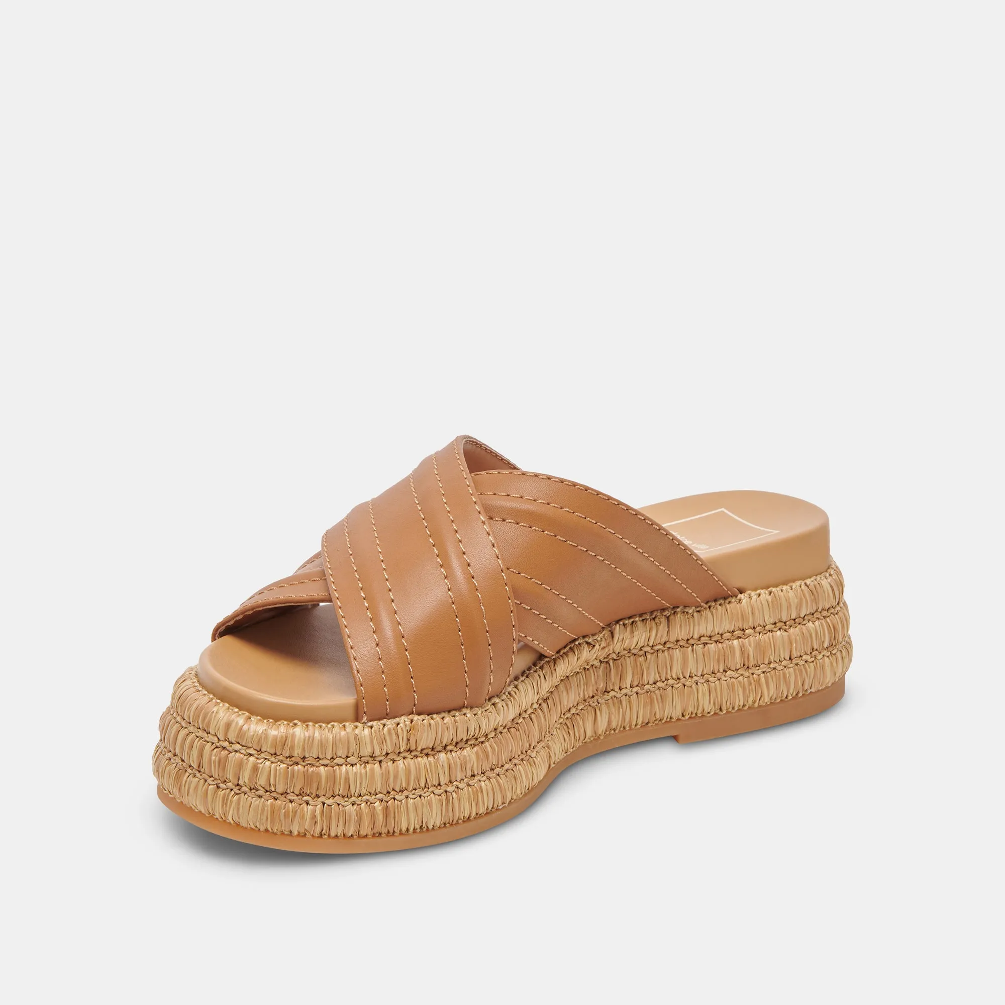 WESLEE SANDALS TAN LEATHER