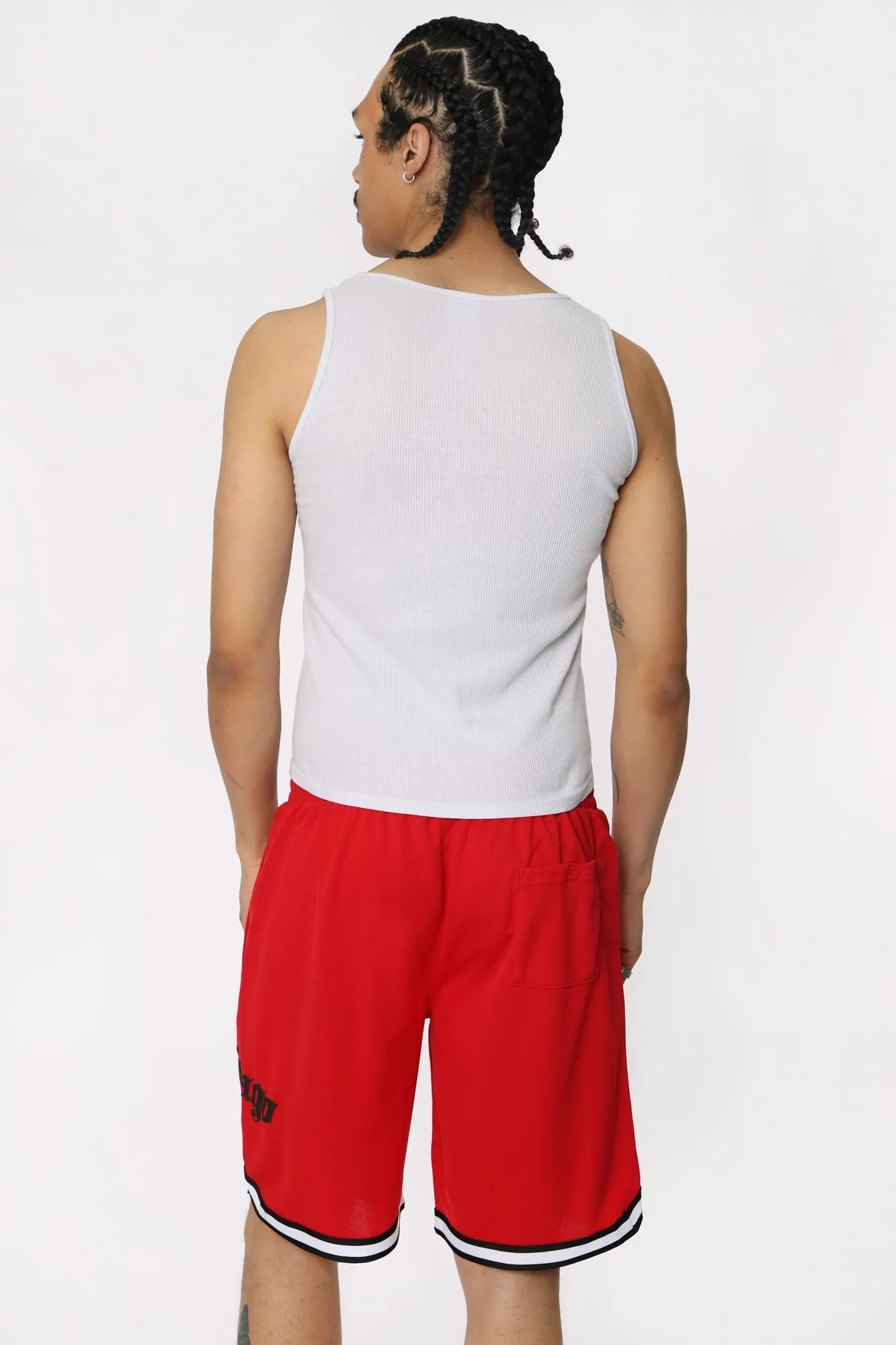 West49 Mens Chicago Mesh Shorts