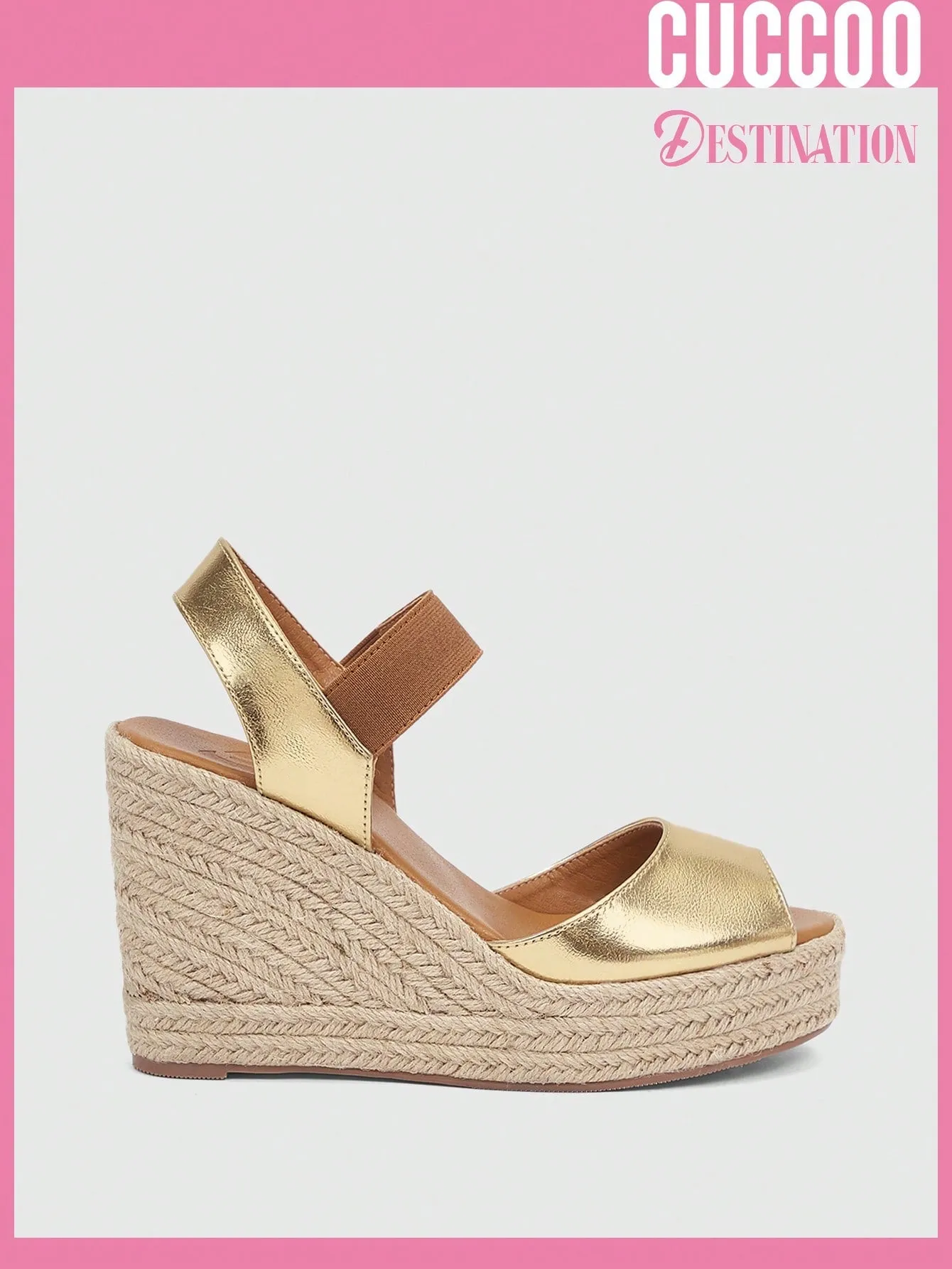 Woman Shoes Fashionable Espadrille Wedge Sandals For Spring And Summer