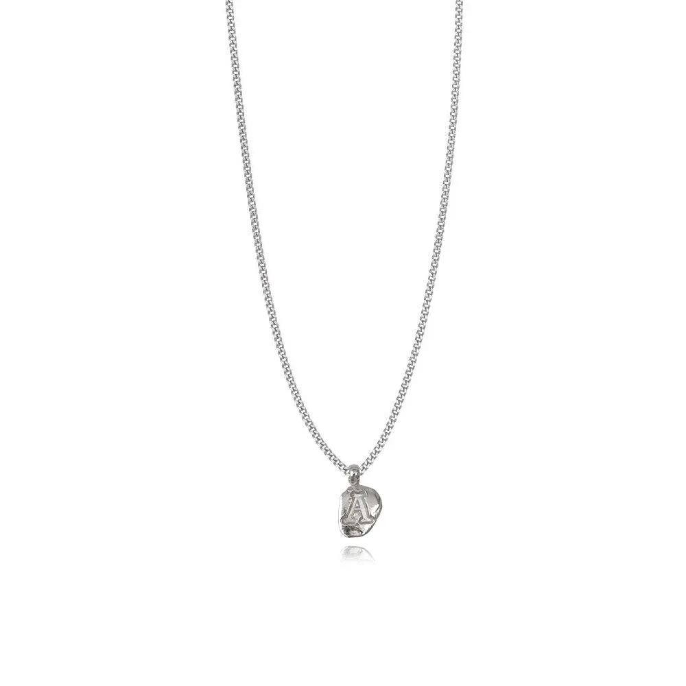 Zoe A Silver Necklace