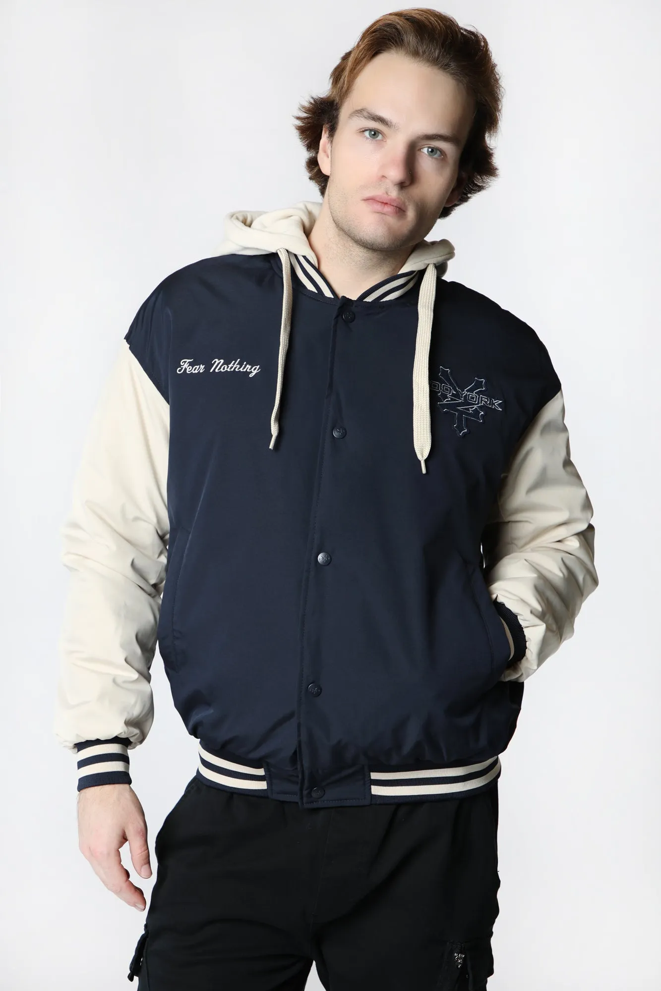 Zoo York Mens Varsity Jacket